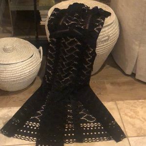 Black Self Portrait Dress